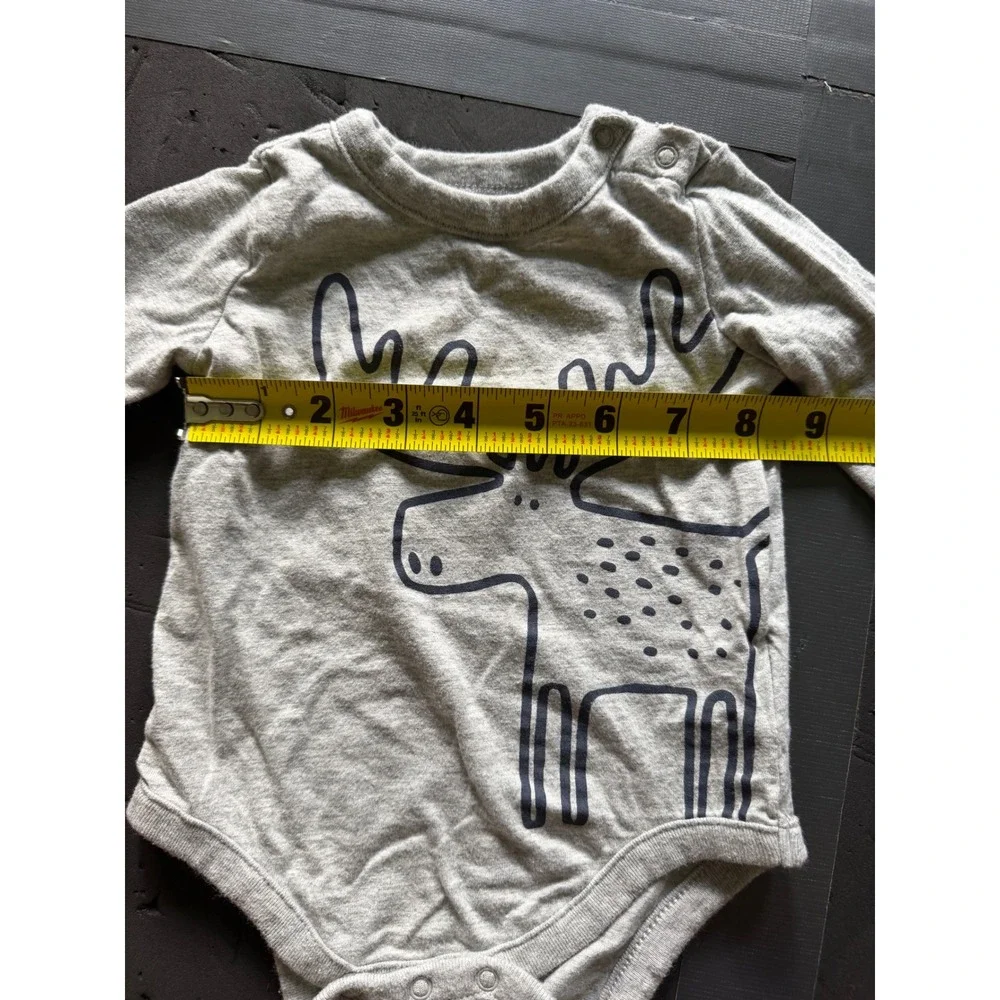 Baby Gap Brannan's Favorites Moose Bodysuit and Pants Set 3-6 Months Organic